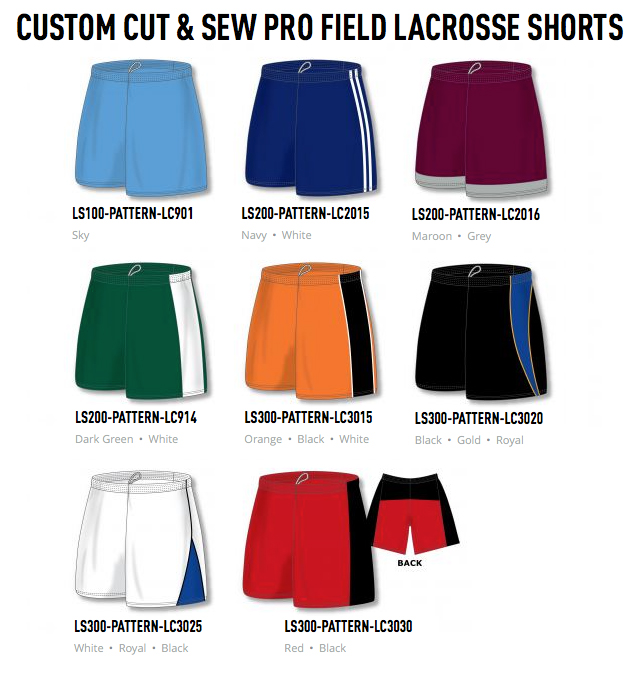 Lacrosse Jerseys by Athletic Knit, JERSEYS UNLIMITED offers blank