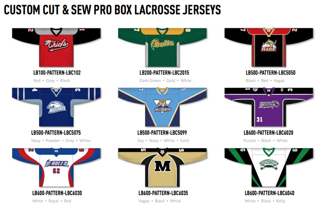 Custom Hockey Jerseys, Athletic Knit Custom Cut & Sew
