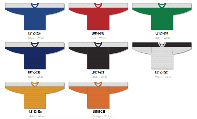 Lacrosse Jerseys by Athletic Knit, JERSEYS UNLIMITED offers blank